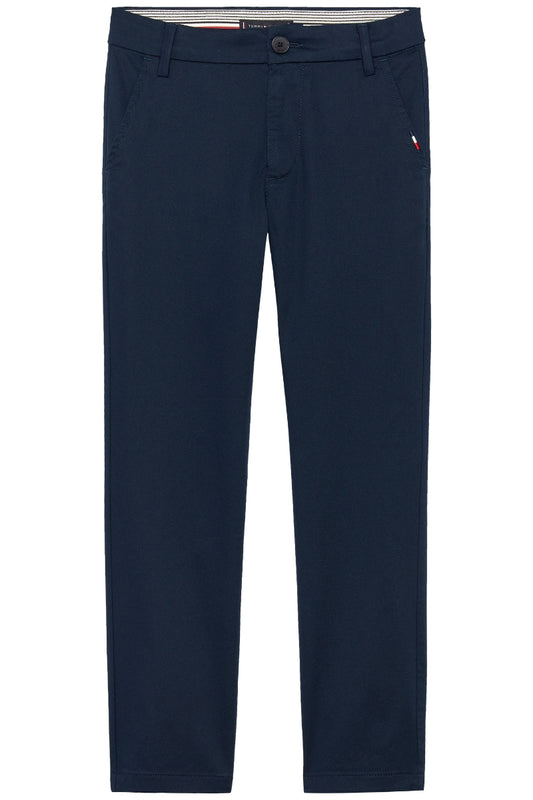 Pantaloni chino da bambino e ragazzo in twill di cotone stretch KB0KB09638C1G