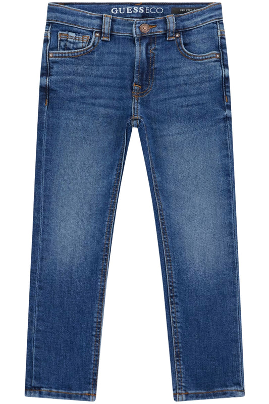 Jeans da neonato e bambino modello skinny a cinque tasche N2RA08D4GV0