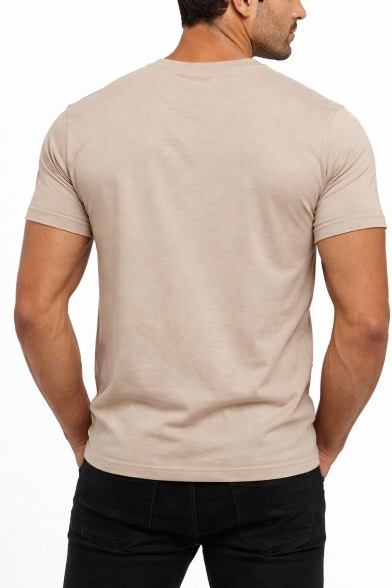 T-shirt da uomo in cotone con logo lettering a contrasto multicolor SS26293