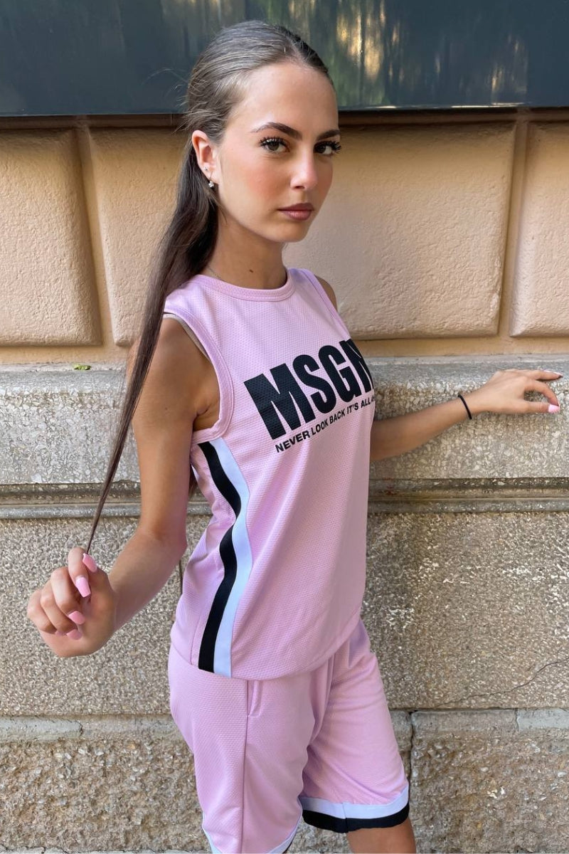 Bermuda da ragazzo e ragazza con dettagli sul fondo a contrasto S4MSJBB242