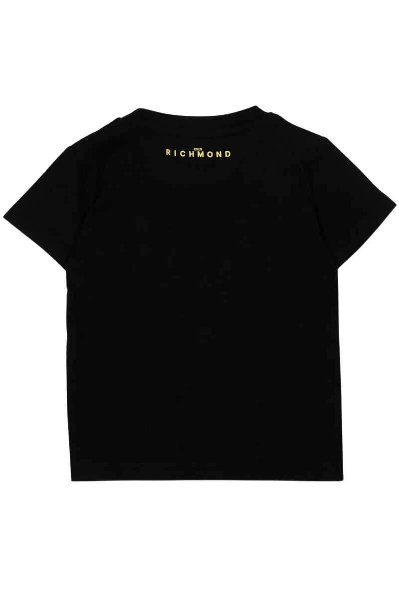 T-shirt da neonato in cotone con logo lettering stilizzato multicolor RIP26108TS