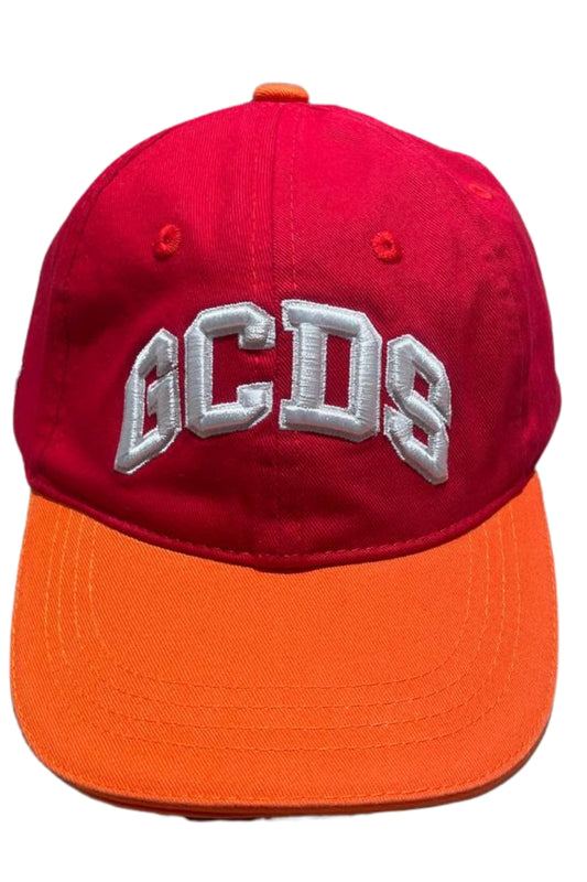 Cappello da ragazzo e ragazza con maxi logo lettering ricamato a contrasto sul davanti C1UJQN712T800