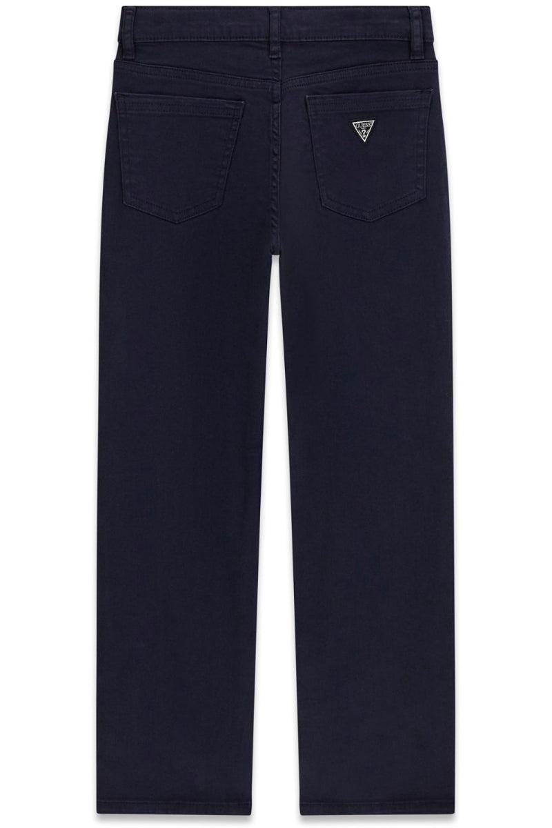 Pantaloni da ragazzo in cotone con taglio morbido a cinque tasche L6RB07WE620