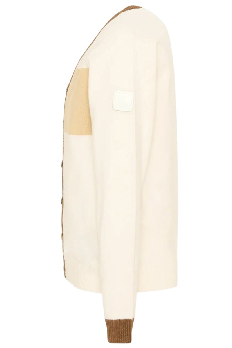 Cardigan da neonato e bambino con inserti a contrasto colore TIA26111CD