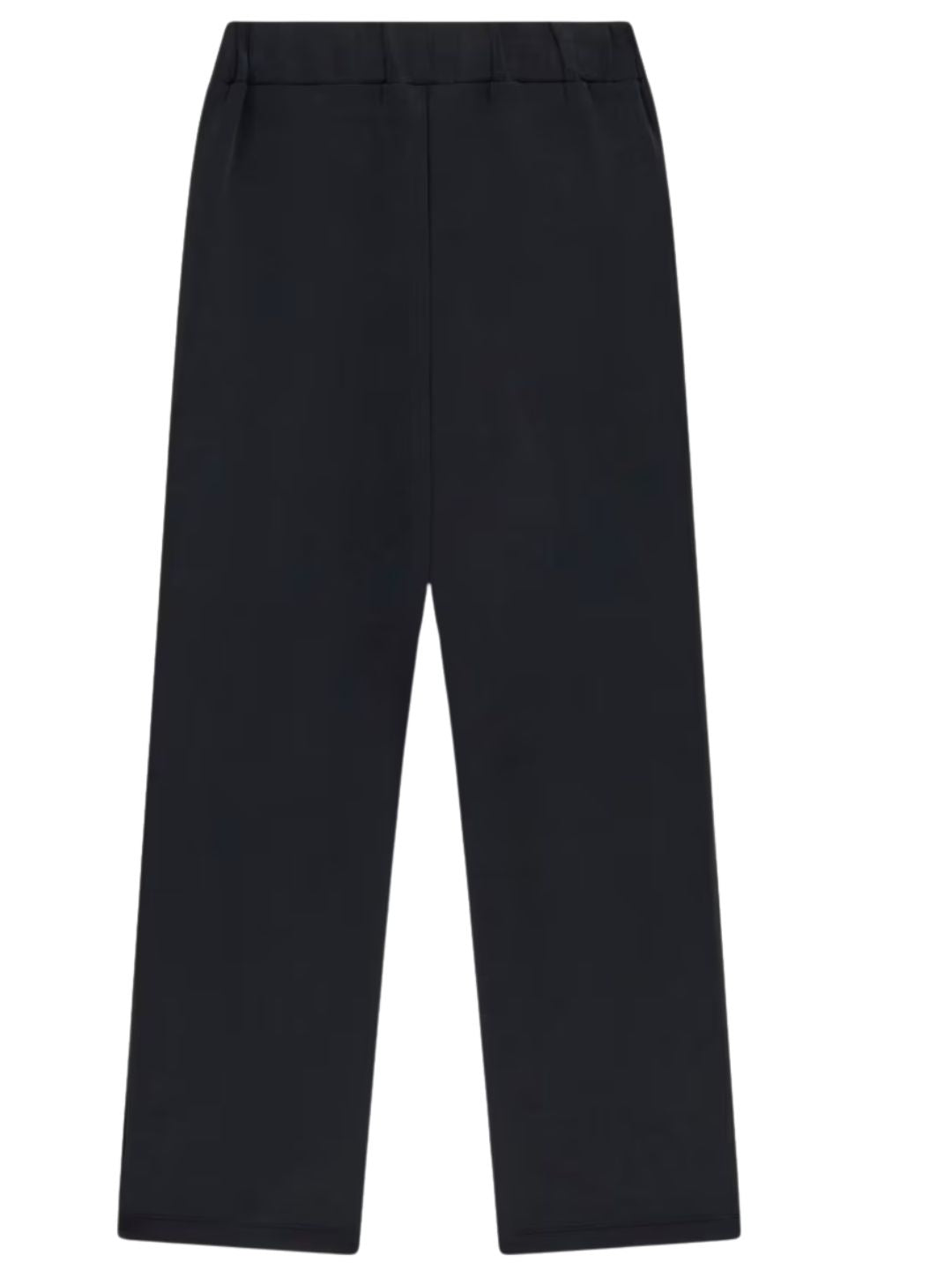 Pantaloni da ragazza a gamba larga con triangolo loggato in metallo J6YB20K5194