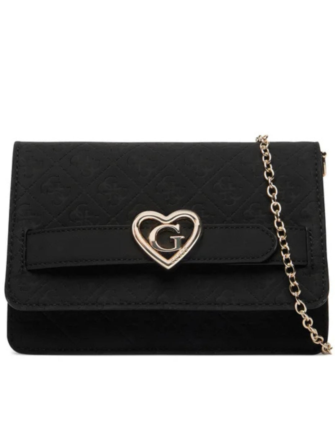 Borsa a tracolla da ragazza con logo 4G inciso ton sur ton all over J6YZ08W2513