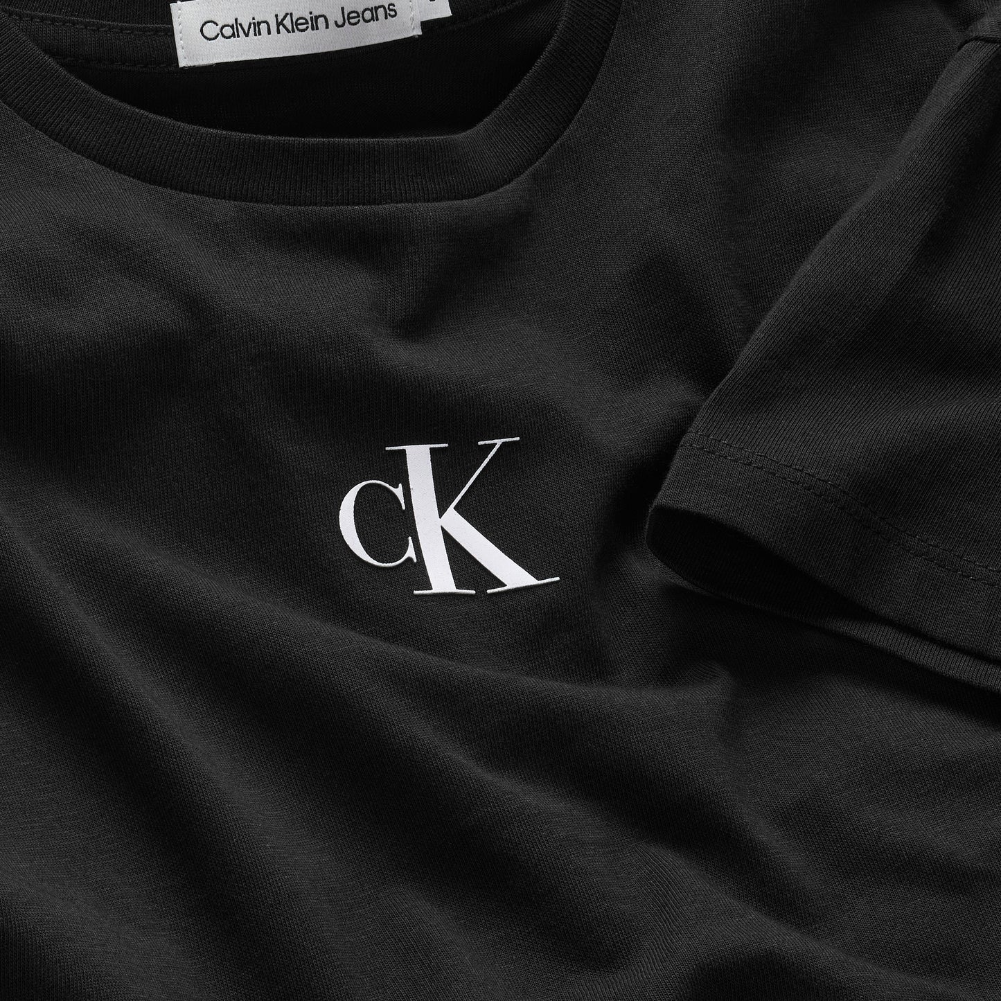 T-shirt da ragazza in jersey di cotone con taglio squadrato IG0IG02136BEH
