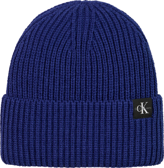 Cappello da bambino e ragazzo in maglia a costine IU0IU00440C7L