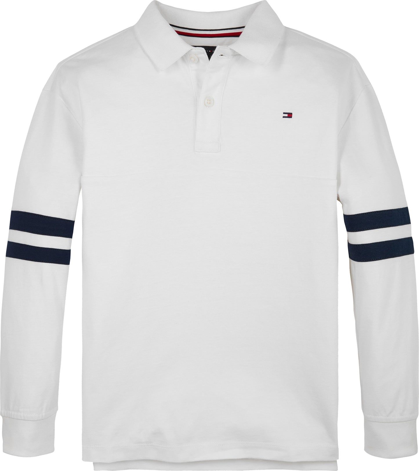 Polo da bambino e ragazzo con logo lettering ricamato e stampato sul retro KB0KB09712YBR