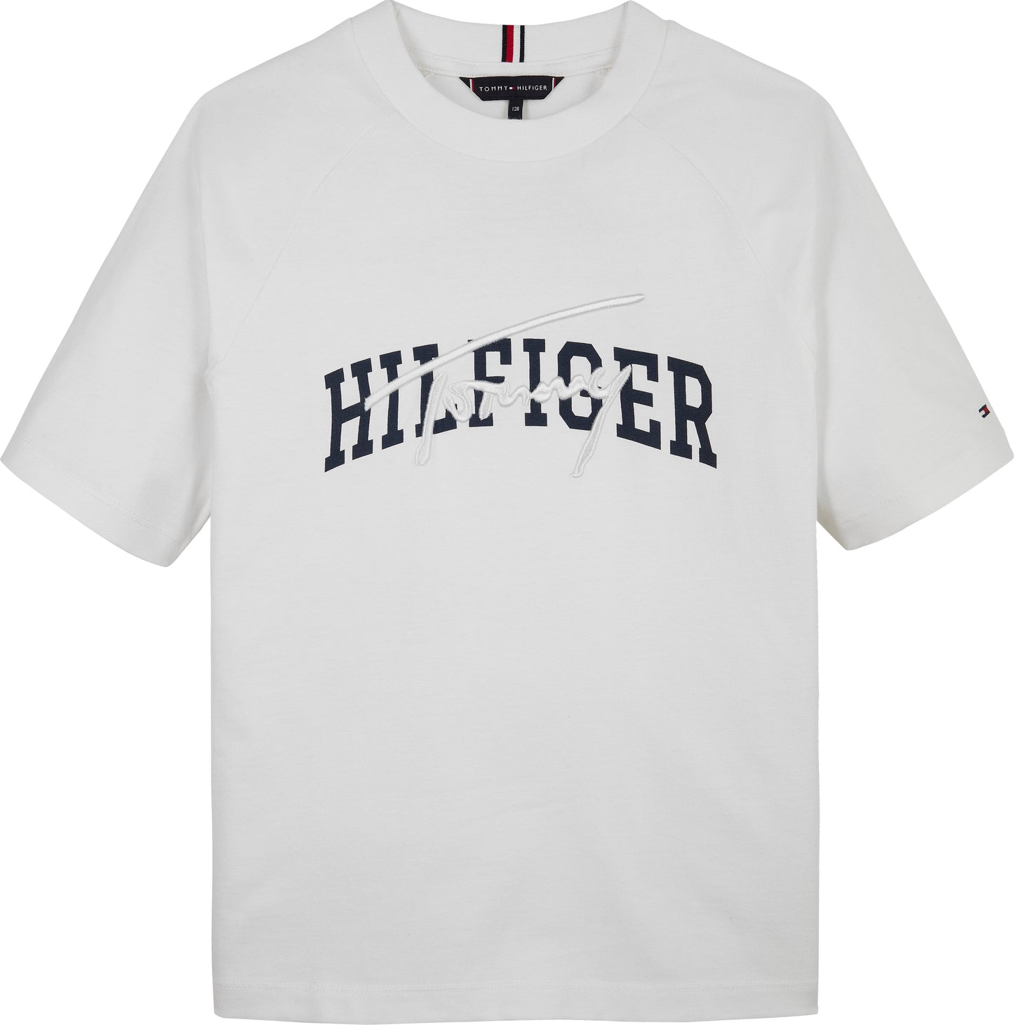 T-shirt girocollo da ragazzo con mix logo lettering KB0KB09726YBR