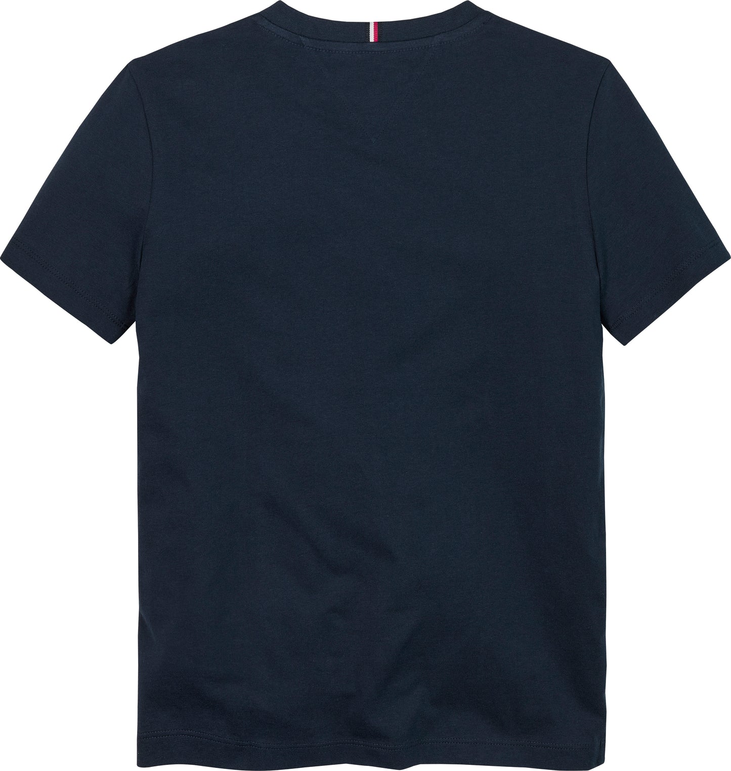 T-shirt girocollo da ragazzo con stampa logo lettering verticale laterale KB0KB09870C1G
