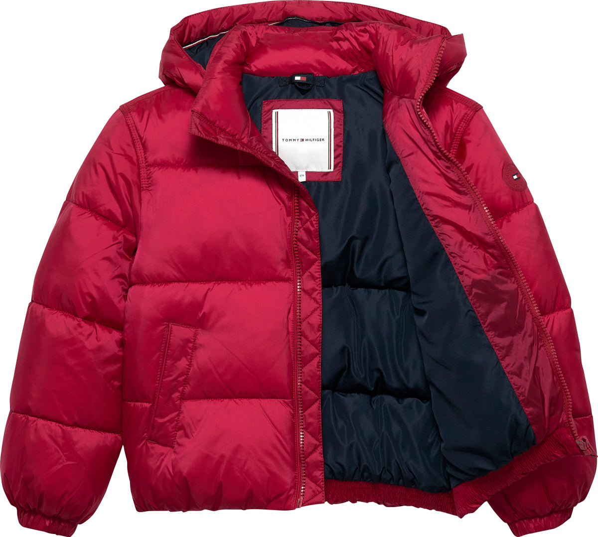 Giubbotto bomber da bambina con imbottitura pesante KG0KG08759XJP