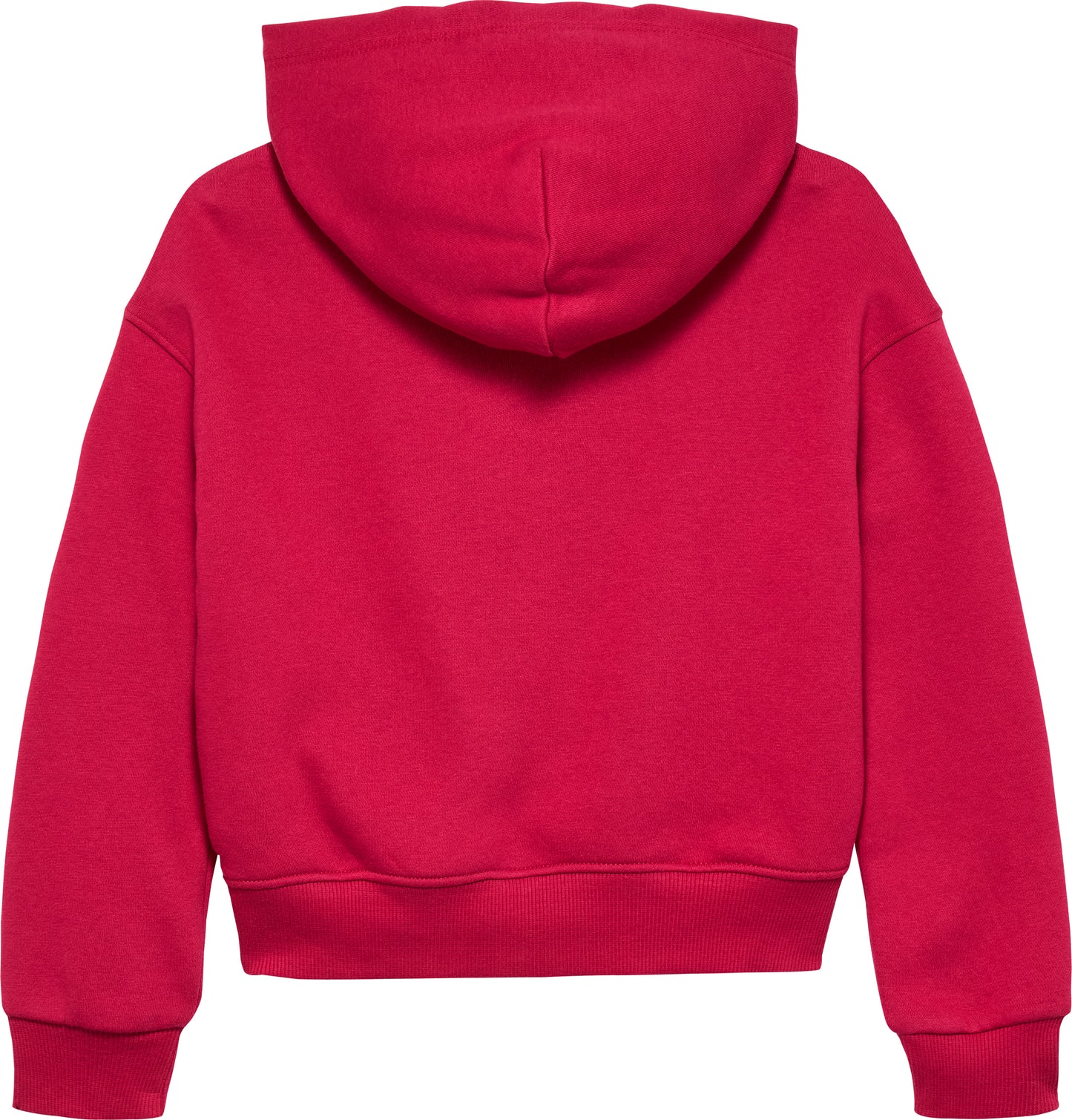 Felpa da ragazza in cotone con bandiera logo con strass sul davanti KG0KG09016XJP