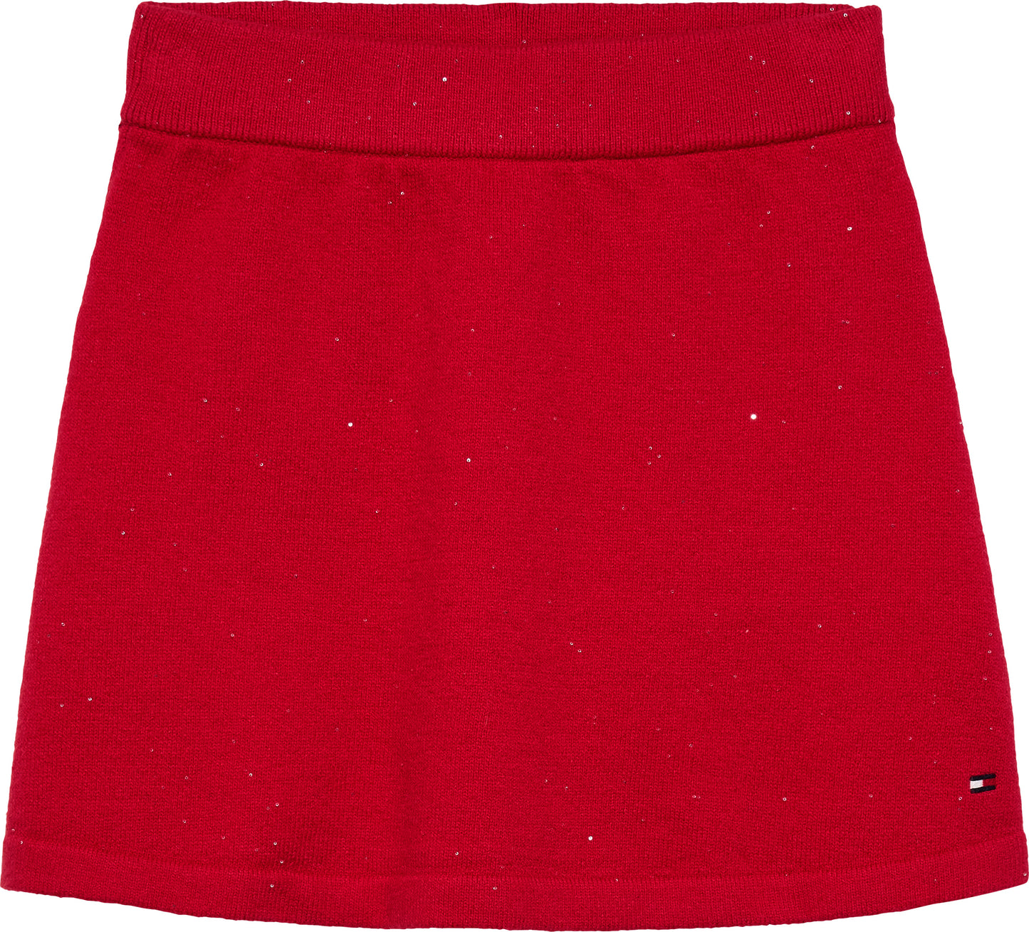Gonna da bambina in maglia modello flat con inserti in lurex (4 e 5 anni) KG0KG09036XJP