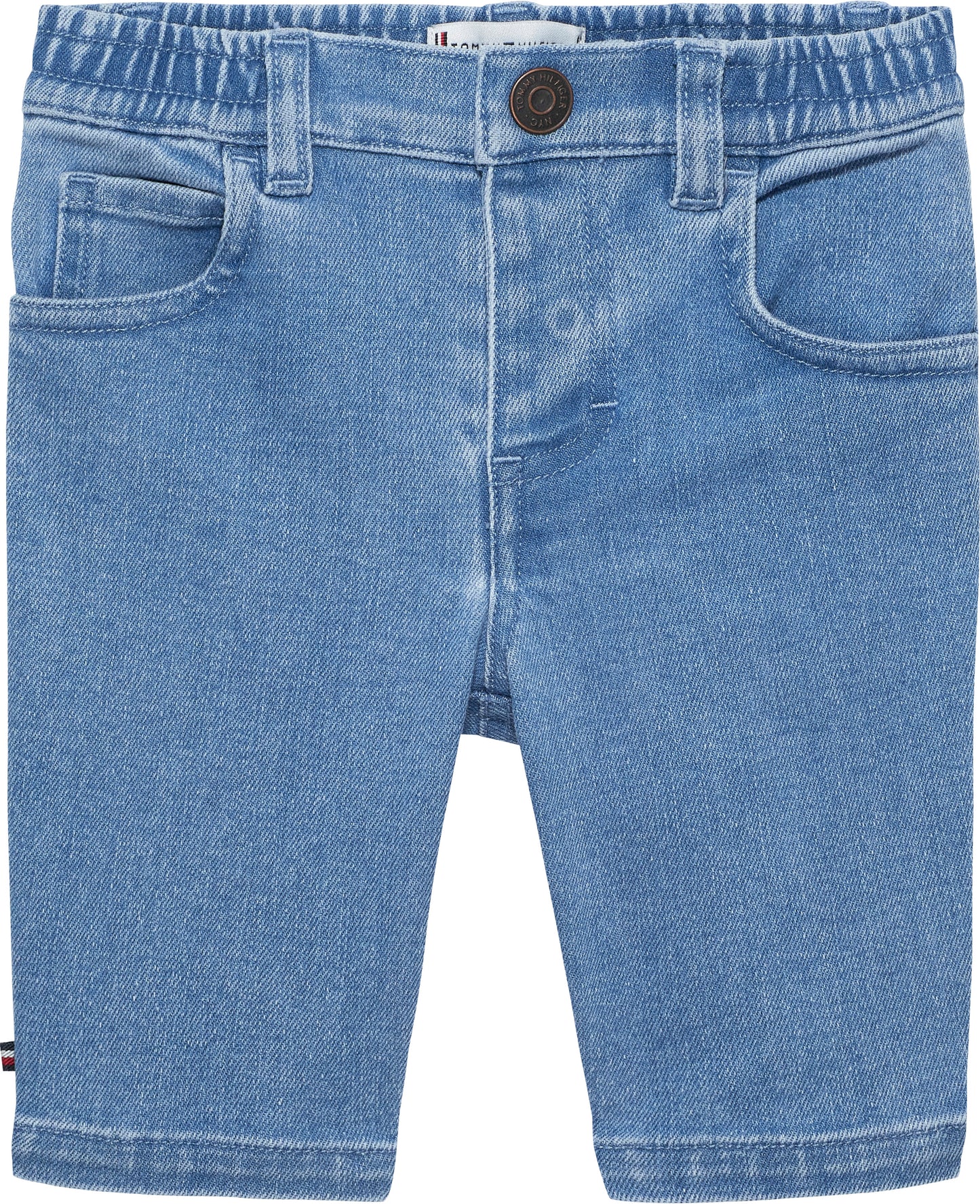 Jeans da neonato in denim stretch modello slim KN0KN020521A4