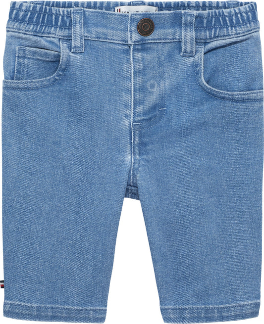 Jeans da neonato in denim stretch modello slim KN0KN020521A4