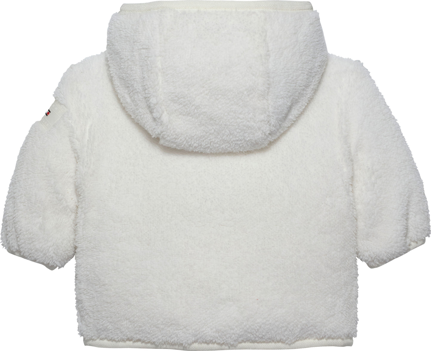 Giubbino da neonata reversibile in ecopelliccia con cappuccio KN0KN02064GUQ