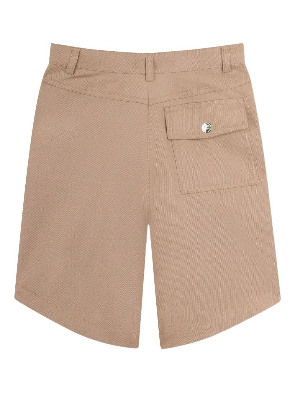 Shorts da ragazza in cotone con dettagli plissettati R30565/263