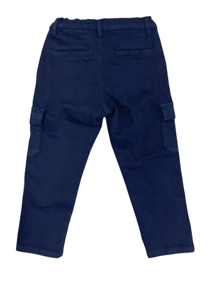 Pantaloni cargo da bambino con cinta elastica TBA25035PA