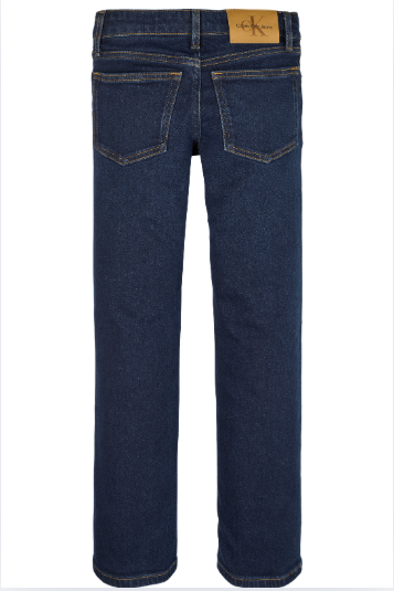 Jeans da ragazza in cotone con vestibilità dritta  IG0IG030021A4