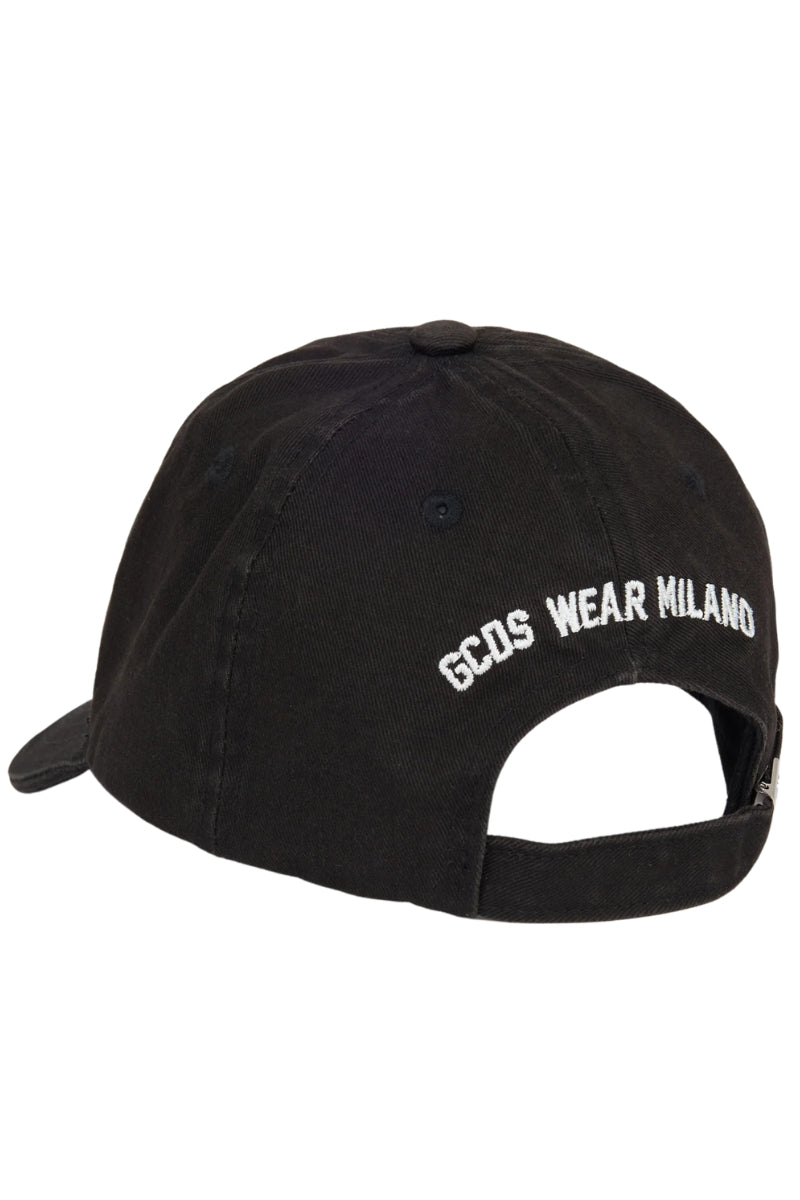 Cappello da ragazzo e ragazza modello baseball con logo 3D ricamato a contrasto sul davanti Z0UJQN609T800
