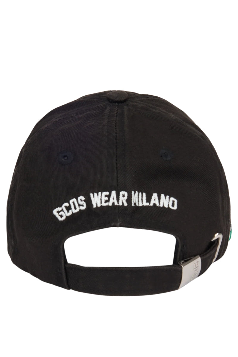Cappello da ragazzo e ragazza modello baseball con logo 3D ricamato a contrasto sul davanti Z0UJQN609T800