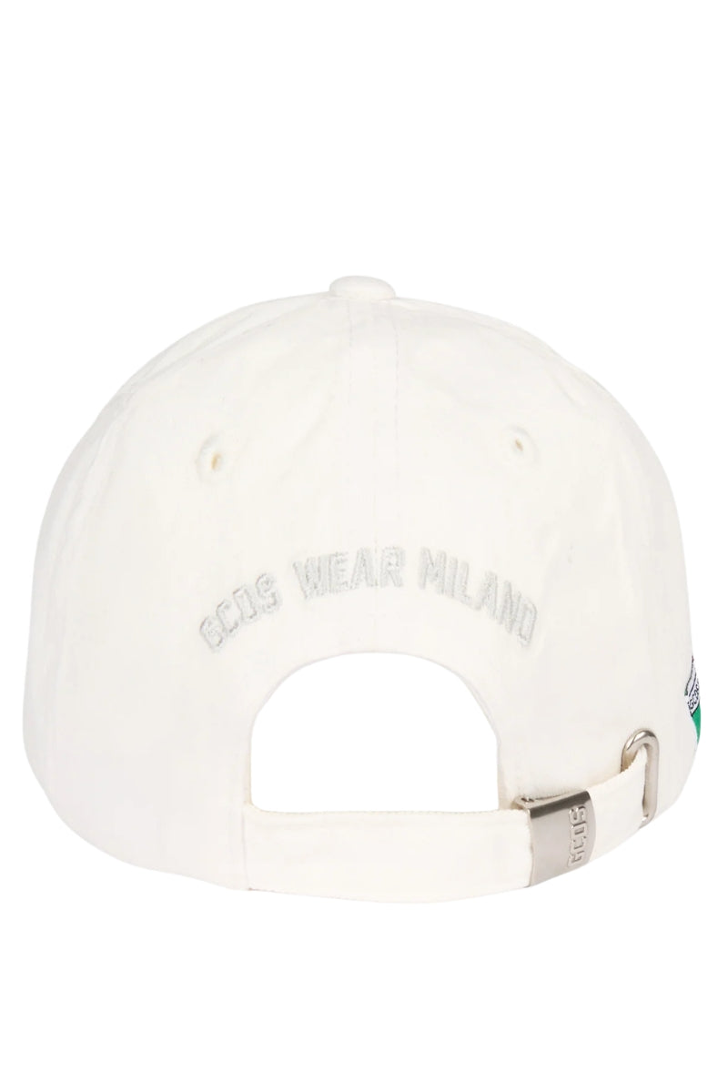 Cappello da ragazzo e ragazza modello baseball con logo 3D ricamato a contrasto sul davanti Z0UJQN609T800